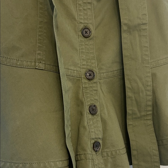 Banana Republic Khaki A-Line Skirt - Picture 2 of 6